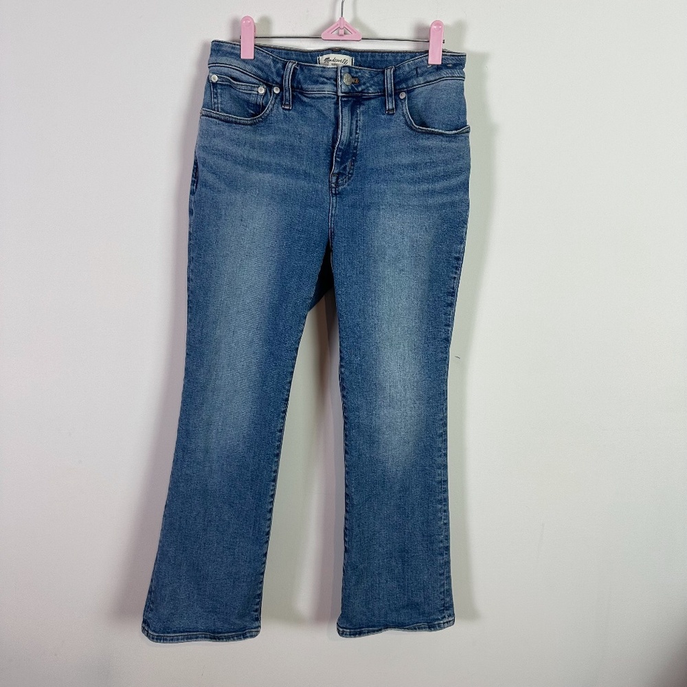 Madewell Women’s Mid Rise Kick Out Denim Jeans Size 29